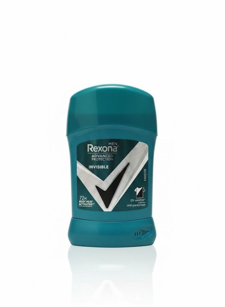 ريكسونا مزيل رائحة العرق ومضاد للتعرق لحماية تدوم 48 ساعة ومضاد للبكتيريا + غير مرئي للحفاظ على الانتعاش والجفاف للرجال - Image 1